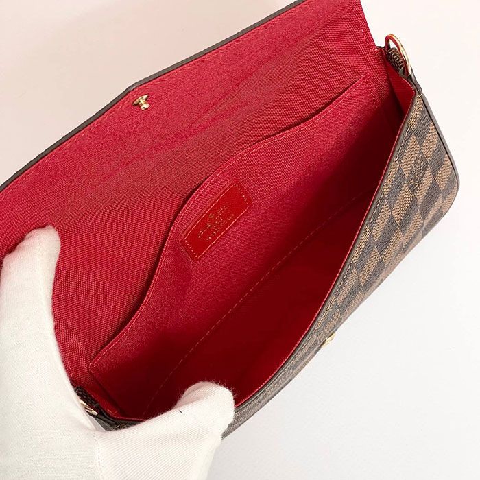 Сумка-клатч 3 в 1 "Lo*is Vui*ton" Натуральная Кожа+Канва ЛЮКС (21/12см)