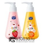 Детская натуральная зубная паста с пробиотиком, с дозатором "Kids Flowers" 120g