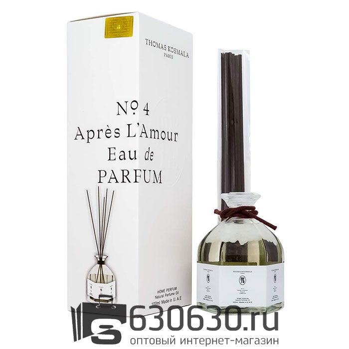 Аромадиффузор с палочками Thomas Kosmala "No 4 Apres L'Amour" 100 ml