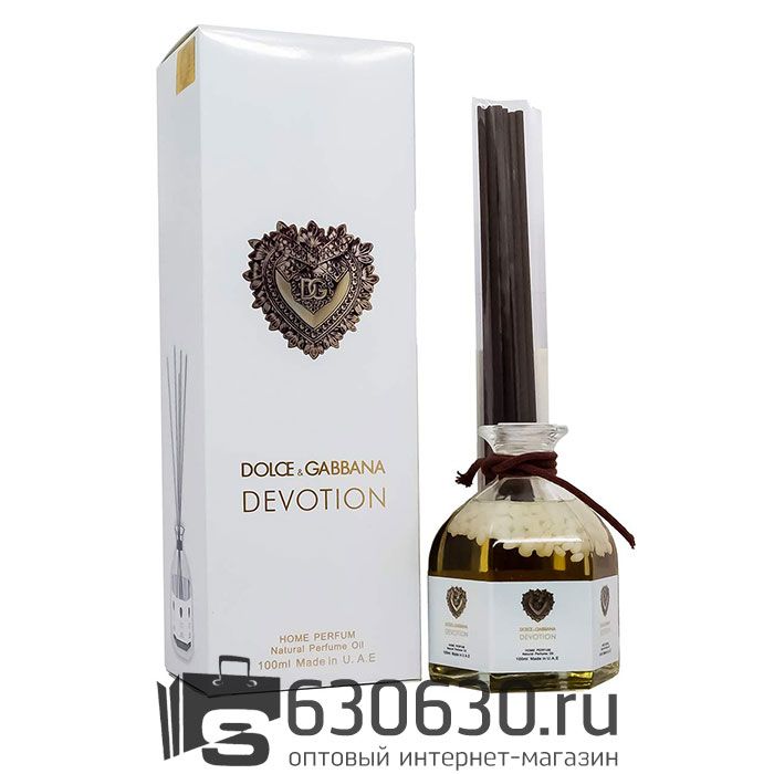 Аромадиффузор с палочками Dolce & Gabbana "Devotion" 100 ml