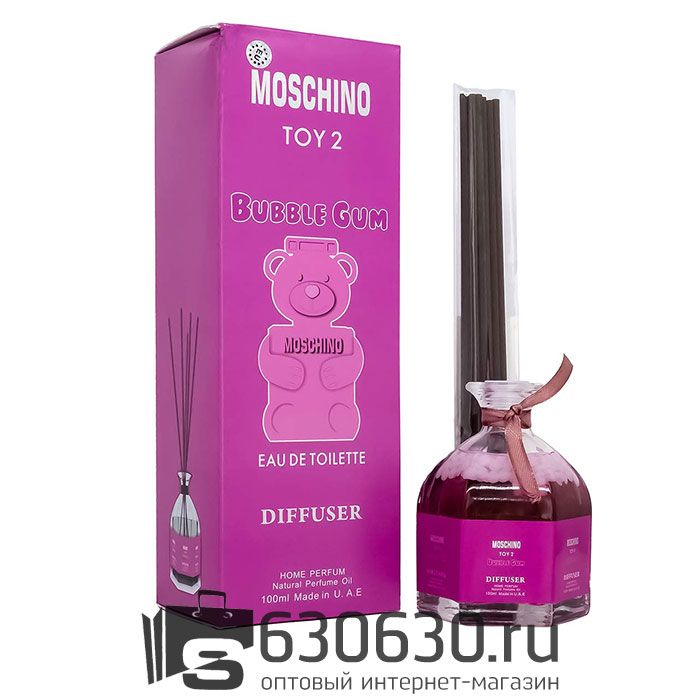 Аромадиффузор с палочками Moschino "Toy 2 Bubble Gum'' 100 ml