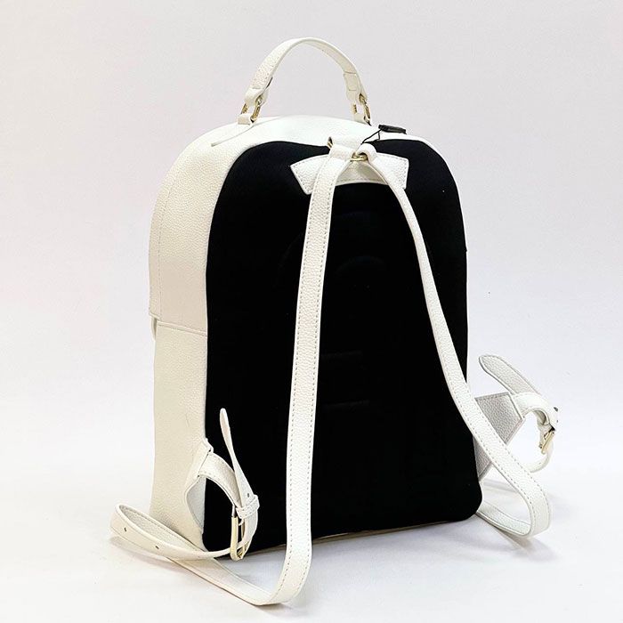 Рюкзак белый "F*RLA" Натуральная кожа ЛЮКС (размеры в ассортименте)