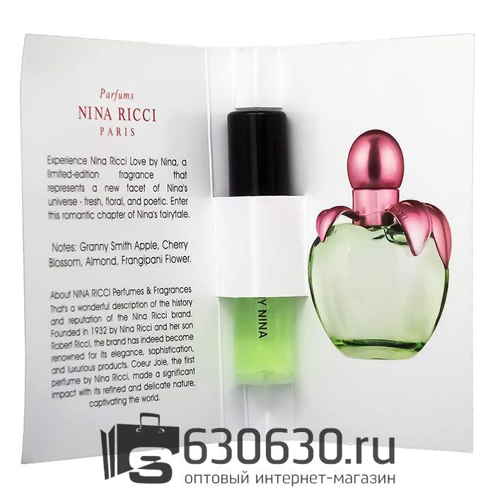 Мини-парфюм Nina Ricci "Love By Nina" 2 ml