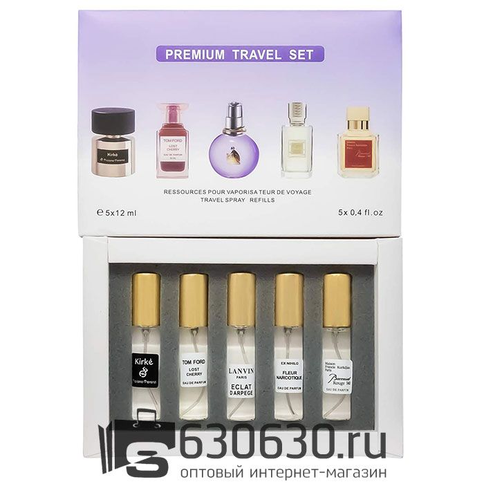 Парфюмерный набор "Premium Travel Set №1" 5 x 12 ml