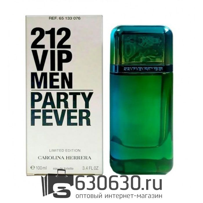 ТЕСТЕР Carolina Herrera "212 Vip Men Party Fever Limited Edition" 100 ml (Евро)