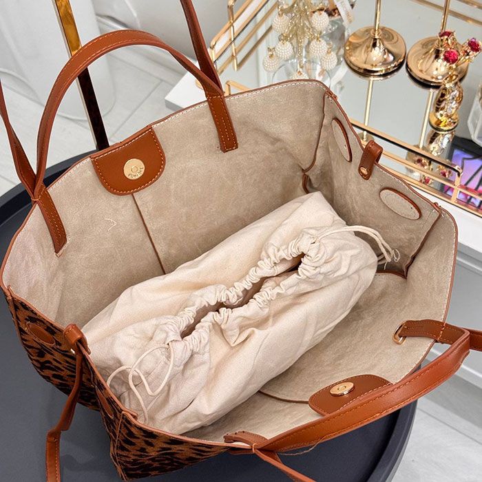 Сумка "Po*ene" Эко замша/кожа ЛЮКС (47/35/24см)