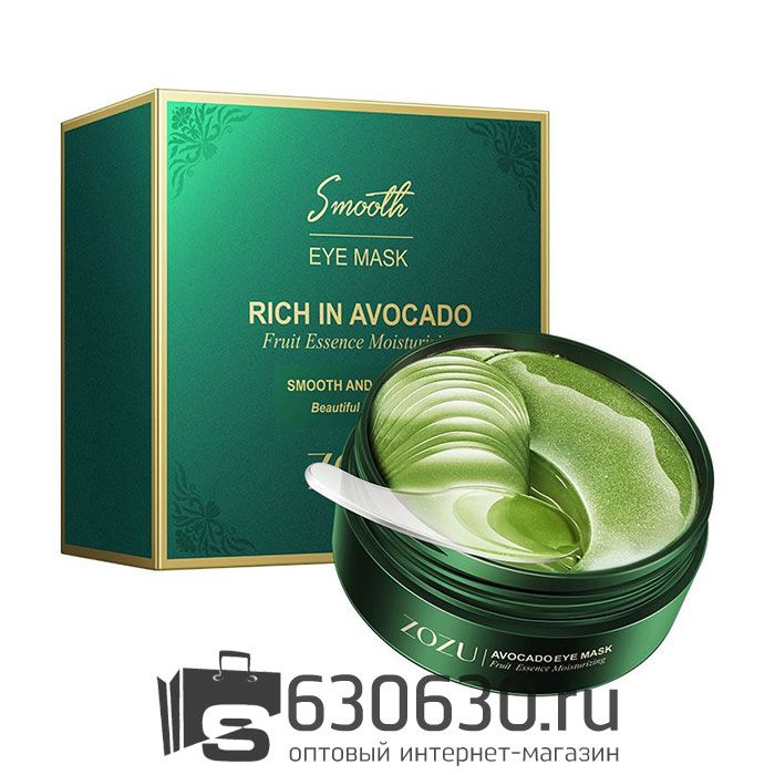 Гидрогелевые патчи с золотом Zozu "Rich In Avocado Eye Mask"