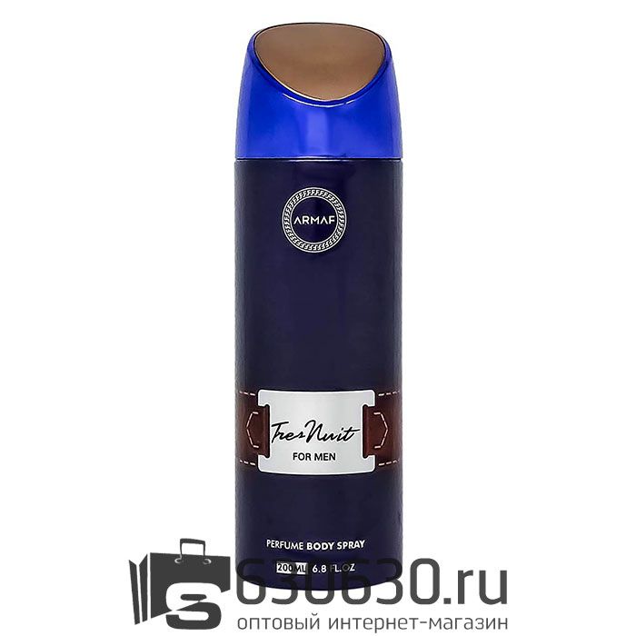 Парфюмированный Дезодорант Armaf "Tres Nuit" 200 ml