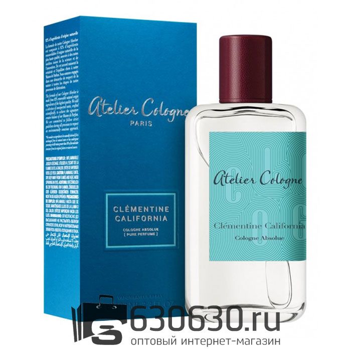 Евро Atelier Cologne "Clementine California" 100 ml