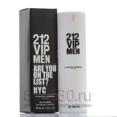 Компактный парфюм Carolina Herrera "212 Vip Men " 45 ml