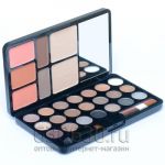 Палитра теней + румян + пудр  "Matte Travel Pack Cosmetics Eyeshadow, Eyebrow, Blush. Powder" 63 g+1