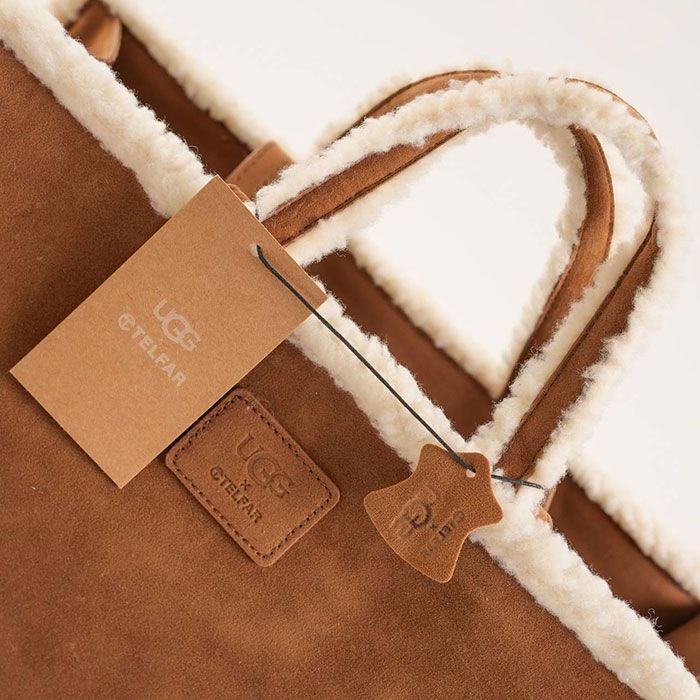 Сумка "U*G" Замша (38/30см)