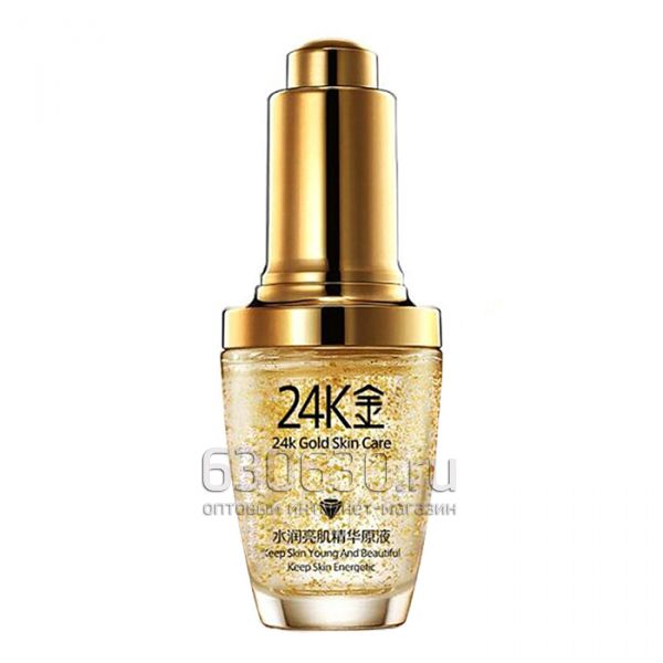 Сыворотка с золотом и гиалуроновой кислотой BioAqua "24K Gold Skin Care" 30ml