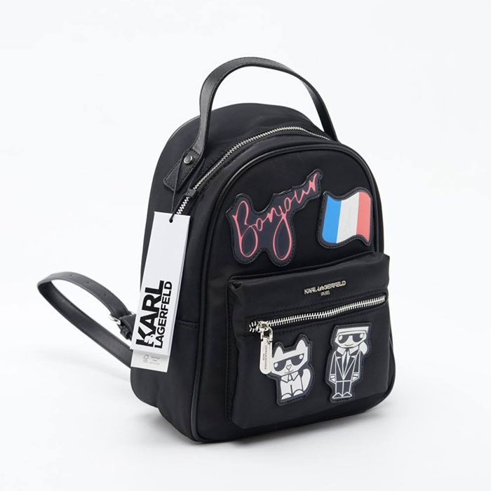 Рюкзак "K*rl Lag*rfeld" Плащовка ЛЮКС (28/23см)