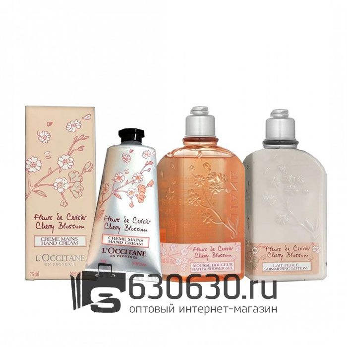 Подарочный набор L'Occitane "Cherry Blossom" 3 в 1