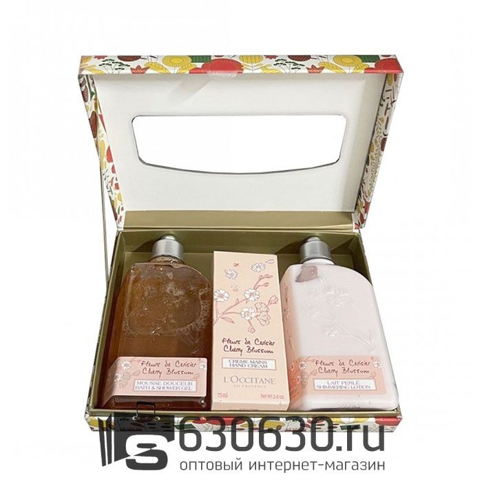 Подарочный набор L'Occitane "Cherry Blossom" 3 в 1