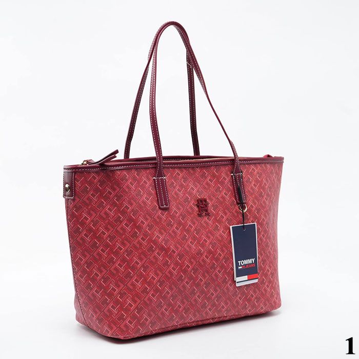 Сумка 2 в 1 "Tom*my Hilfige*" Эко кожа ЛЮКС (35/43/27см)