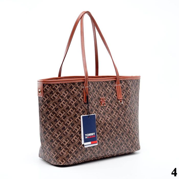 Сумка 2 в 1 "Tom*my Hilfige*" Эко кожа ЛЮКС (35/43/27см)