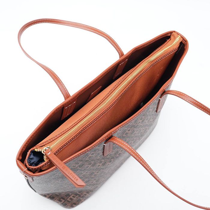 Сумка 2 в 1 "Tom*my Hilfige*" Эко кожа ЛЮКС (35/43/27см)