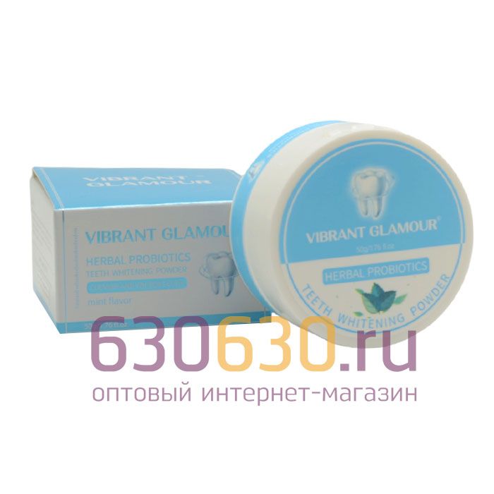 Зубной порошок Vibrant Glamour "Herbal Probiotics" 50g