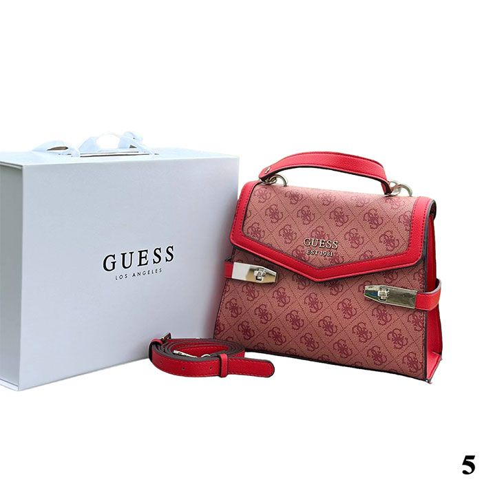 Сумка "G*ess" Эко кожа (25/19см)