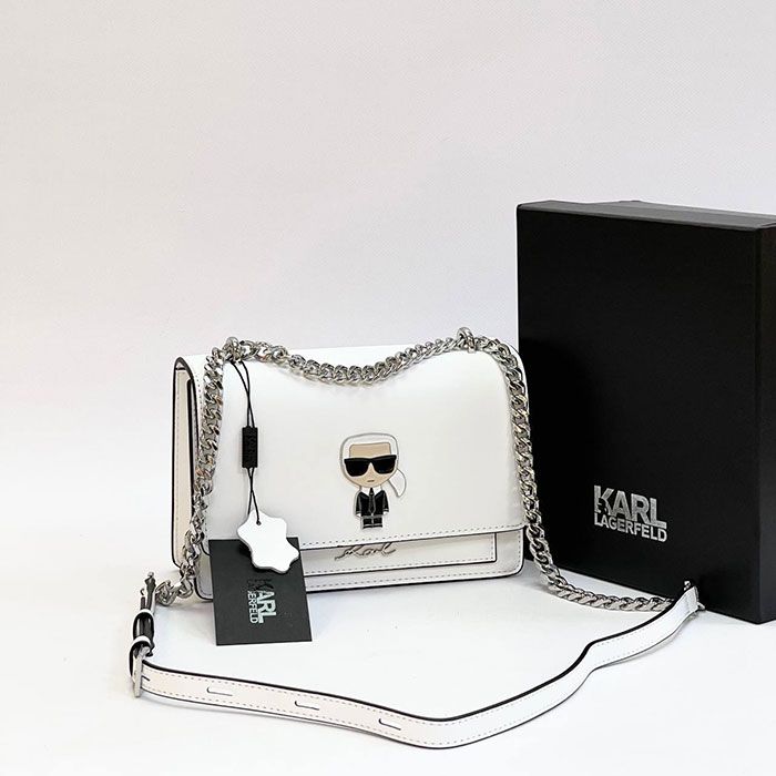 Сумка "Ka*l Lag*rfeld" Натуральная кожа ЛЮКС (22/14см)