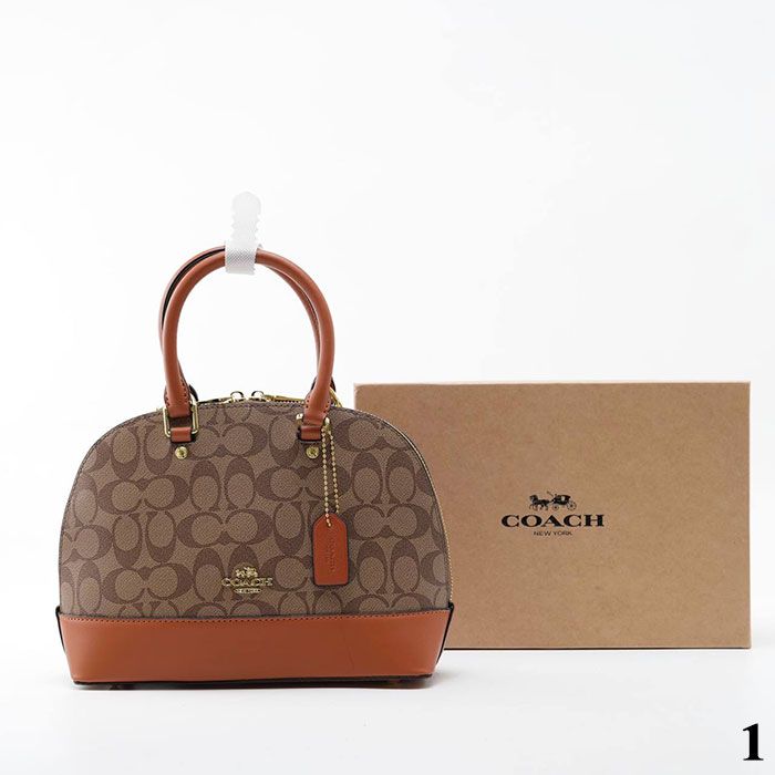 Сумка "Co*сh" Эко кожа ЛЮКС (25/20см)