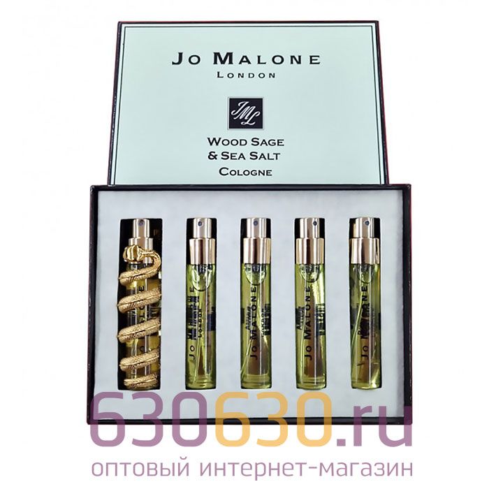 Парфюмерный набор "Wood Sage & Sea Salt" 5 x12 ml (Змея) оптом
