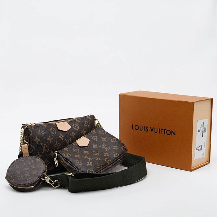 Сумка 3 в 1 "Lo*is Vuit*oт" Эко кожа ЛЮКС (24/13см)