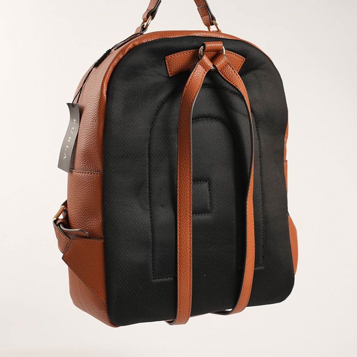 Рюкзак белый "F*RLA" Эко кожа (30/22см)