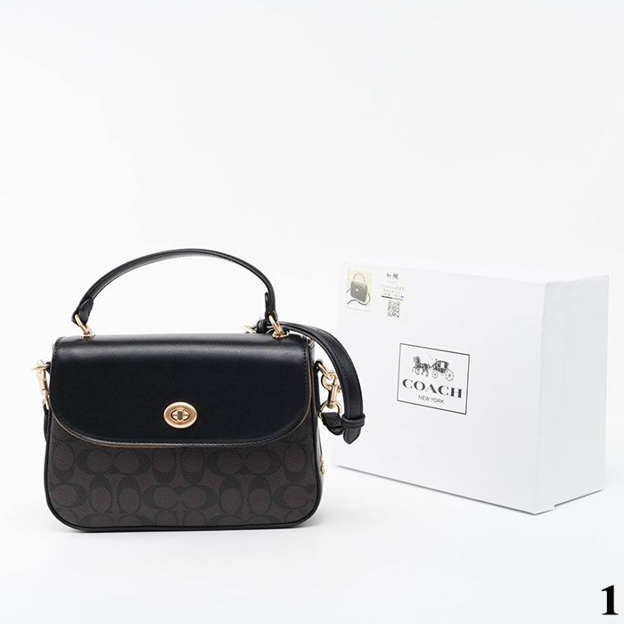 Сумка "Co*сh" Эко кожа ЛЮКС (24/17см)