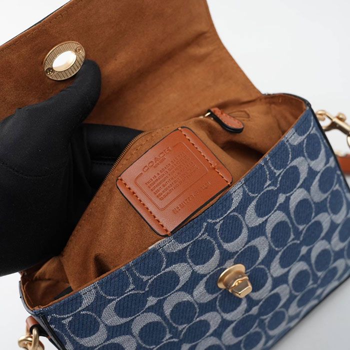 Сумка "Co*сh" Эко кожа ЛЮКС (24/17см)