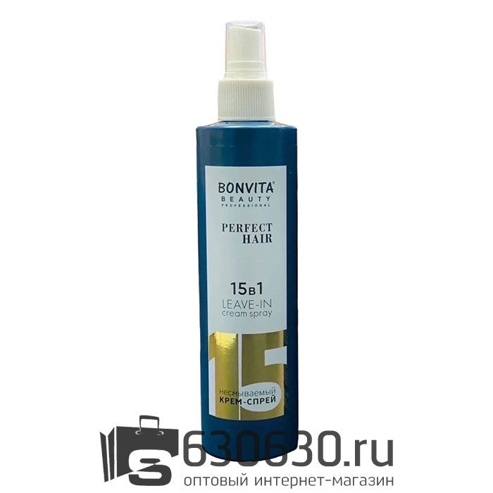 Несмываемый многофункциональный крем-спрей BONVITA "Perfect Hair 15 в 1" 250 ml