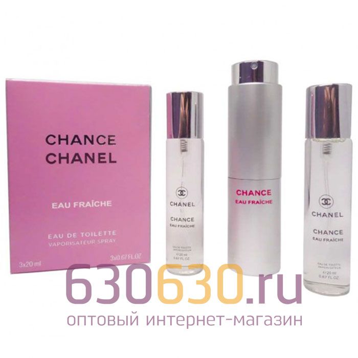 Chanel "Chance Eau Fraiche" EDT 3 х 20 ml