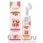 Увлажняющая-очищающая пенка для умывания c экстрактом клубники и гиалуроновой кислотой Sersanlove "Strawberry Cleanser" 150ml