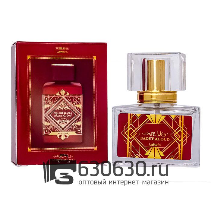 Евро Lattafa "Bade'e Al Oud Sublime" 30 ml
