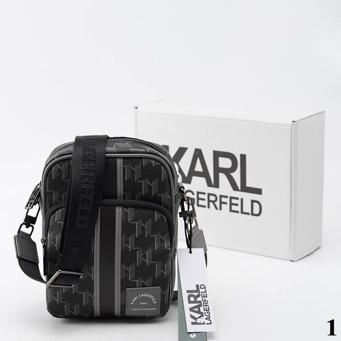 Сумка "Karl Lag*rfeld" Экокожа ЛЮКС (22/16см)