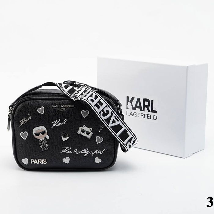 Сумка "Ka*l Lag*rfeld" Экокожа ЛЮКС (22/16см)