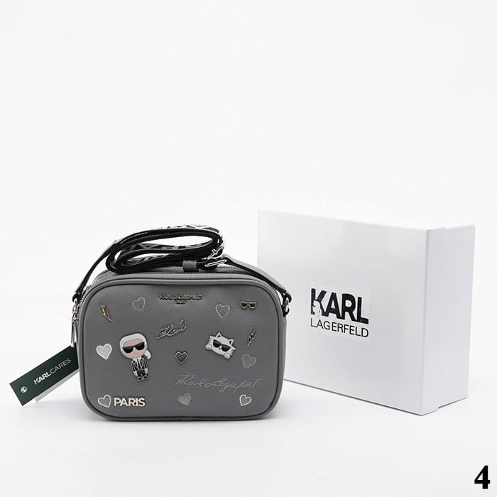 Сумка "Ka*l Lag*rfeld" Экокожа ЛЮКС (22/16см)