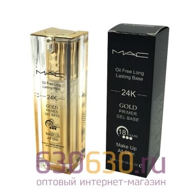 Гель-праймер для лица, праймер для тела, основа под макияж MAC 24K Gold Primer Gel Base 30 ml