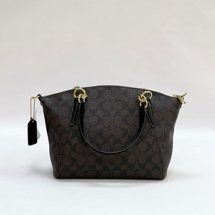 Сумка "Co*ch" Натуральная кожа ЛЮКС (26/22/33 см)