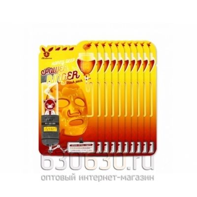 Набор тканевых масок для лица с экстрактом мёда Elizavecca Honey Deep Power Ringer mask pack, 10 шт 