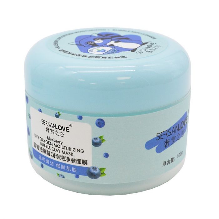 SersanLove blueberry Пузырьковая маска 100 g