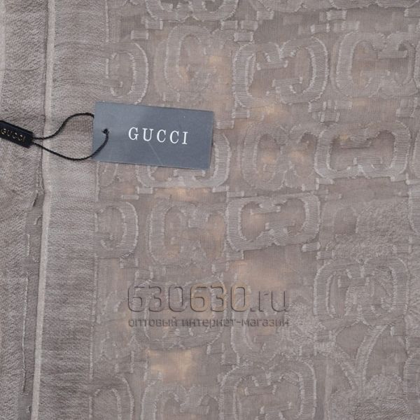  Летний палантин Gucci (коричневый)