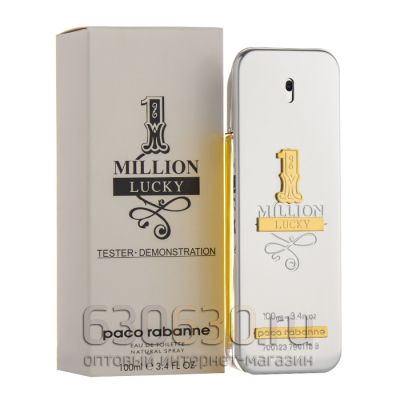 ТЕСТЕР Paco Rabanne "1 Million Lucky edt" 100 ml