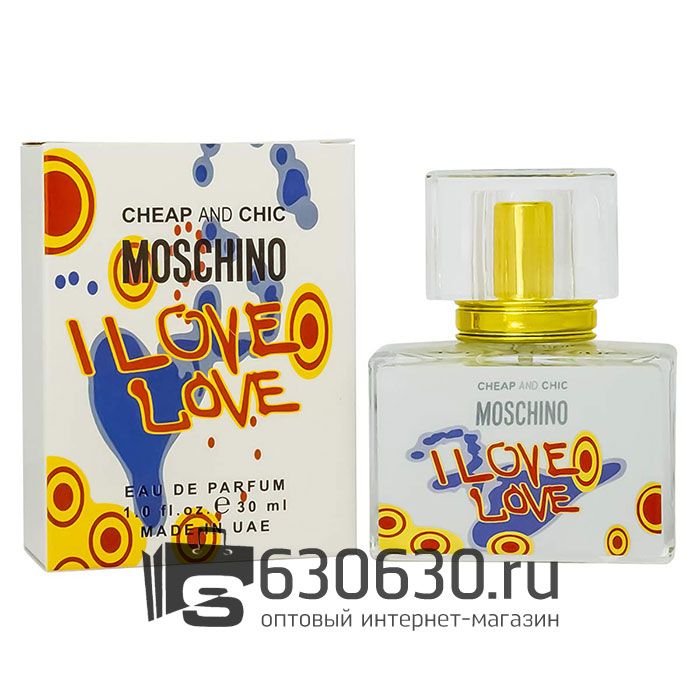 Евро Moschino "Cheap And Chic I Love Love" 30 ml