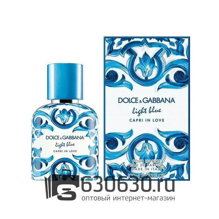 Евро Dolce & Gabbana "Light Blue Pour Homme Capri In Love" 100 ml