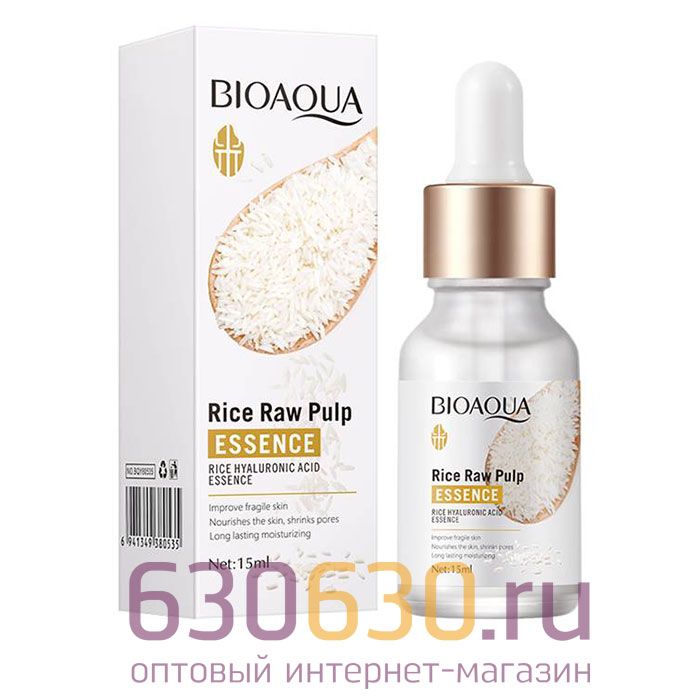 Рисовая сыворотка для лица BIOAQUA "Rice Raw Pulp ESSENCE" 15ml