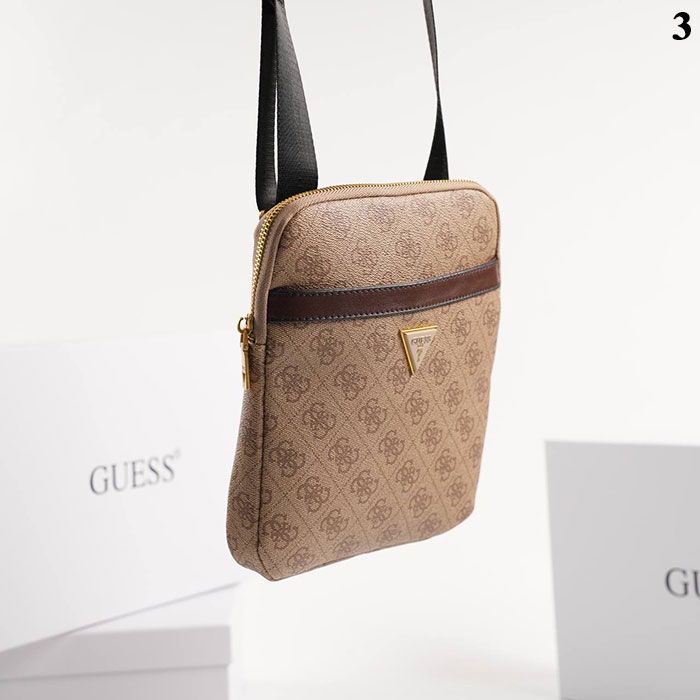 Сумка мужская "Gues*" Эко кожа ЛЮКС (24/20см)