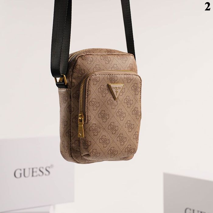 Сумка мужская "Gues*" Эко кожа ЛЮКС (20/15см)